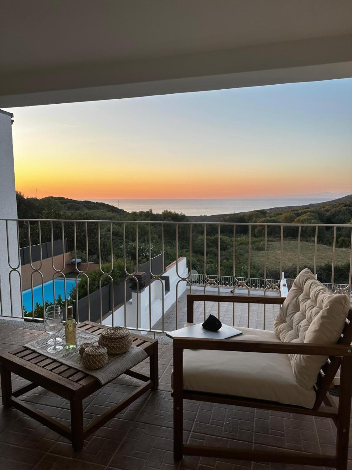 Вилла Costa Rossa View Sunset Cascabraga Экстерьер фото